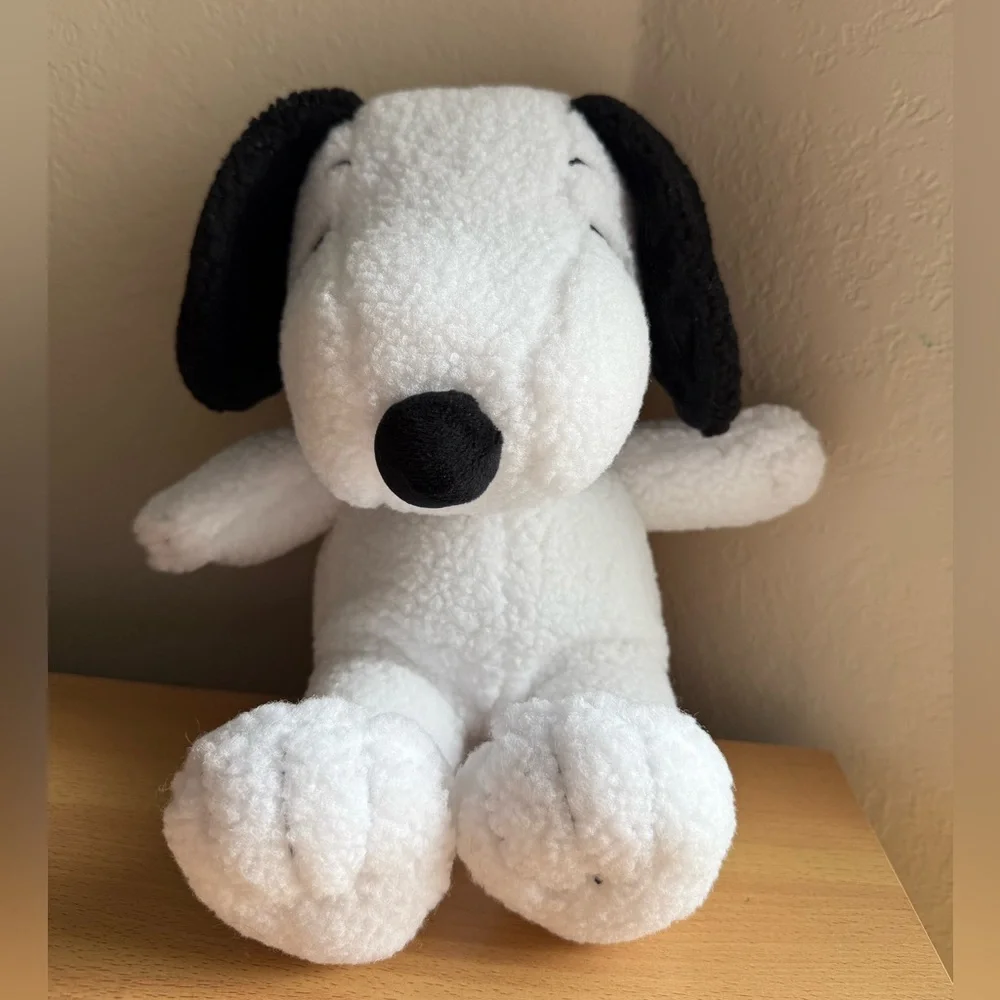 Peanuts Sherpa Girls Snoopy Plush Mini Backpack